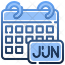 پیش‌نمایش فایل june-month-6475218 از پک تقویم
