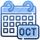 پیش‌نمایش فایل october-date-6475224 از پک تقویم