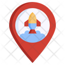 پیش‌نمایش فایل rocket-location-6481565 از پک نشان گذاری مکان