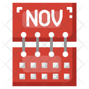 پیش‌نمایش فایل november-month-4114318 از پک زمان و تاریخ
