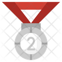 پیش‌نمایش فایل 2nd-place-medal-4154019 از پک پاداش و نشان ها