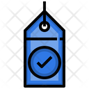 پیش‌نمایش فایل checkmark-tag-4256810 از پک برچسب ها