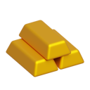 پیش‌نمایش فایل gold-bar-8905428 از پک مالی کسب‌وکار