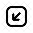 پیش‌نمایش فایل direction-arrow-down-left-square-10175527 از پک جهت