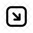پیش‌نمایش فایل direction-arrow-down-right-square-10175530 از پک جهت