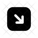 پیش‌نمایش فایل direction-arrow-down-right-square-10175650 از پک جهت