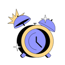 پیش‌نمایش فایل alert-clock-11355371 از پک بروتالدی