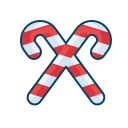 پیش‌نمایش فایل bonbon-candy-stick-sweet-christmas-decoration از پک کریسمس 2016