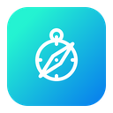 پیش‌نمایش فایل compass-44 از پک زندگی دریایی - کوچک