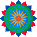 پیش‌نمایش فایل rangoli-sticker-diwali-decoration-indian-hindu-festival-celebration-23 از پک دیوالی