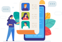 پیش‌نمایش فایل mobile-phonebook-4522249 از پک مردم و گجت ها