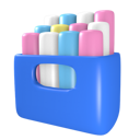 پیش‌نمایش فایل chalk-box-4709523 از پک مدرسه و آموزش