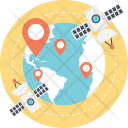 پیش‌نمایش فایل gps-satellite از پک نقشه و مسیریابی
