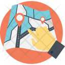 پیش‌نمایش فایل map-pointing از پک نقشه و مسیریابی