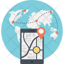 پیش‌نمایش فایل mobile-navigation-app از پک نقشه و مسیریابی