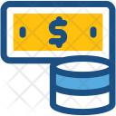 پیش‌نمایش فایل coins-stack-6 از پک آیکون‌های بامزه مالی و پرداخت ۱