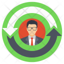 پیش‌نمایش فایل career-advancement-3 از پک آیکون‌های تخت مدیریت تیم