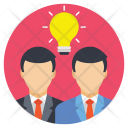 پیش‌نمایش فایل idea-generation-3 از پک آیکون‌های تخت مدیریت تیم