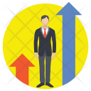 پیش‌نمایش فایل job-promotions از پک آیکون‌های تخت مدیریت تیم