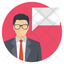 پیش‌نمایش فایل mailman از پک آیکون‌های تخت مدیریت تیم