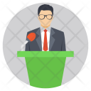 پیش‌نمایش فایل speech-185 از پک آیکون‌های تخت مدیریت تیم