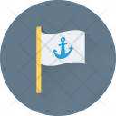 پیش‌نمایش فایل anchor-flag از پک Summer And Holiday 1 