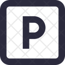 پیش‌نمایش فایل parking-sign-22 از پک آیکون‌های ضروری خطی ۱