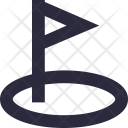 پیش‌نمایش فایل flag-965 از پک آیکون‌های ضروری خطی ۱