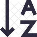 پیش‌نمایش فایل alphabet-sorting-3 از پک آیکون‌های ضروری خطی