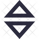 پیش‌نمایش فایل elevator-arrows از پک آیکون‌های ضروری خطی