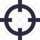 پیش‌نمایش فایل cross-hair-1 از پک آیکون‌های ضروری خطی