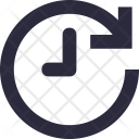 پیش‌نمایش فایل clockwise-15 از پک آیکون‌های ضروری خطی