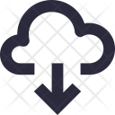 پیش‌نمایش فایل cloud-download-21 از پک آیکون‌های ضروری خطی