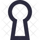 پیش‌نمایش فایل keyhole-45 از پک آیکون‌های ضروری خطی
