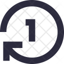 پیش‌نمایش فایل clockwise-17 از پک آیکون‌های ضروری خطی