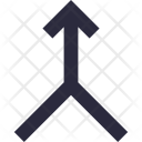 پیش‌نمایش فایل bifurcation-road-1 از پک آیکون‌های ضروری خطی