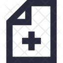 پیش‌نمایش فایل add-document-20 از پک آیکون‌های ضروری خطی