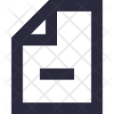 پیش‌نمایش فایل cancel-file-6 از پک آیکون‌های ضروری خطی