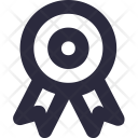 پیش‌نمایش فایل award-badge-25 از پک آیکون‌های ضروری خطی
