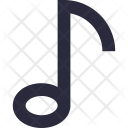 پیش‌نمایش فایل music-note-80 از پک آیکون‌های ضروری خطی