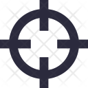 پیش‌نمایش فایل crosshair-74 از پک آیکون‌های ضروری خطی