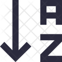 پیش‌نمایش فایل alphabet-sorting-5 از پک آیکون‌های ضروری خطی