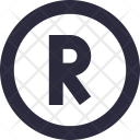 پیش‌نمایش فایل registered-7 از پک آیکون‌های ضروری خطی