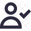 پیش‌نمایش فایل approve-user از پک آیکون‌های ضروری خطی