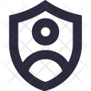پیش‌نمایش فایل secure-profile-1 از پک آیکون‌های ضروری خطی