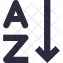 پیش‌نمایش فایل alphabet-sorting-9 از پک آیکون‌های ضروری خطی