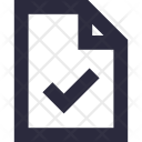 پیش‌نمایش فایل file-accepted-6 از پک آیکون‌های ضروری خطی