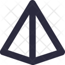 پیش‌نمایش فایل pyramid-203 از پک آیکون‌های ضروری خطی