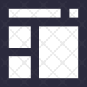 پیش‌نمایش فایل layout-326 از پک آیکون‌های ضروری خطی
