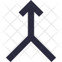 پیش‌نمایش فایل bifurcation-road-3 از پک آیکون‌های ضروری خطی